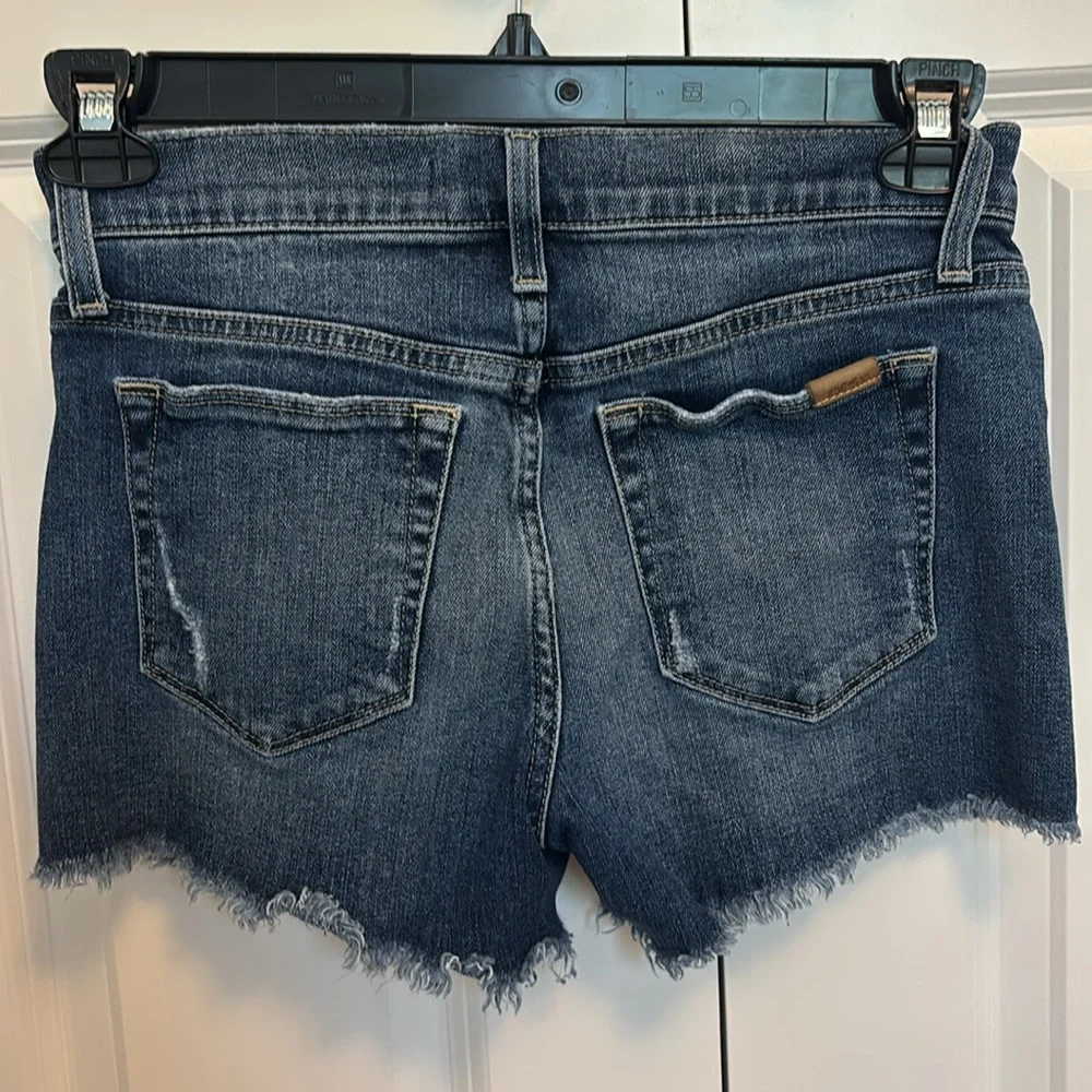 Joe's Jeans Blue Denim Shorts - Picture 2 of 4
